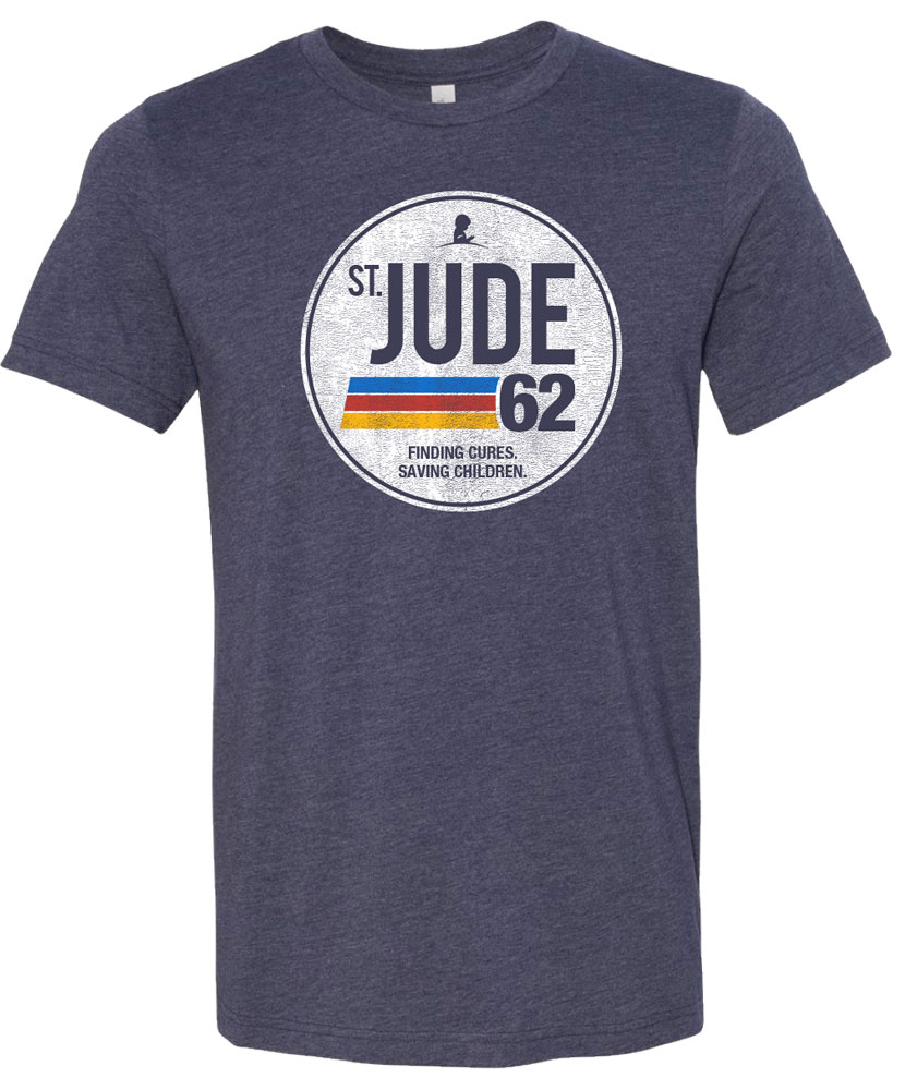 Finding Cures Retro Circle St. Jude T-Shirt